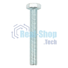 Болт шестигранный Kranz DIN 933, 8х55, короб (20 шт./уп.)