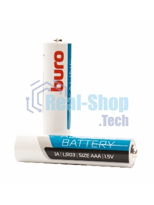 Батарея Buro Alkaline LR03 AAA (4шт) блистер