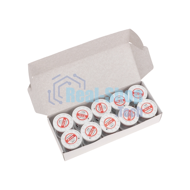 Припой Rexant ПОСу 95-5, 100г, Ø2мм, (олово 95%, сурьма 5%), бессвинцовый, ГОСТ 21931-76, катушка