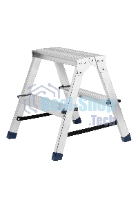 Стремянка Сибртех двусторонняя 2ст., алюминиевая