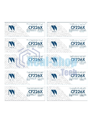 Картридж NVP совместимый NV-CF226X-SET10 для HP LaserJet Pro M402d/ M402dn/ M402dn/ M402dne/ M402dw/ M402n/ M426dw/ M426fdn/ M426fdw (9000k) (10 шт)