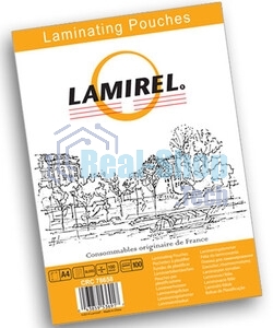 Пленка для ламинирования Lamirel 100мкм A4 (100 шт) глянцевая (LA-78658)