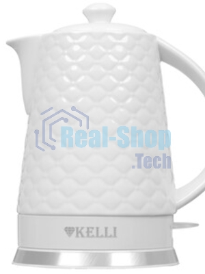 Чайник электрический керамический Kelli KL-1340,Объем: 1.8 л