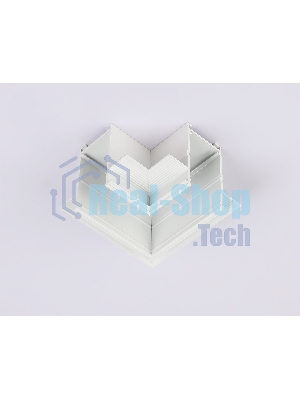 GL1039 WH белый коннектор угловой для встраиваемого магнитного шинопровода Magnetic 220V 80*80*47