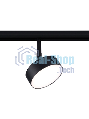 Светильник трековый светодиодный GL3853 BK черный IP20 12W 4200K 48V D95*30