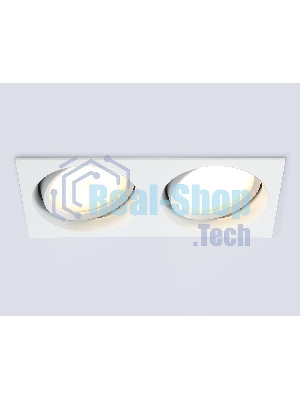 Светильник Ambrella light TN6659/2 WH белый IP44 GX53/2 220*110*48