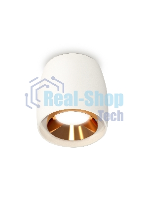Светильник Ambrella Light XS1141004 SWH/PYG белый песок/золото желтое полированное MR16 GU5.3 (C1141, N7034)