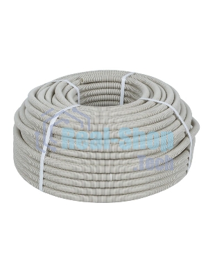 Труба гофрированная EKF tg-z-16 ПВХ Plast с зондом d 16 мм EKF PROxima бухта 100 м