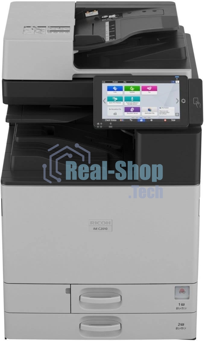 МФУ лазерное цветное Ricoh IM C2010, добавить комплект тонеров, запуск АСЦ