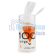 Чистящие средства Konoos KBU-100 Салфетки для комп. техники в банке, 100 шт.