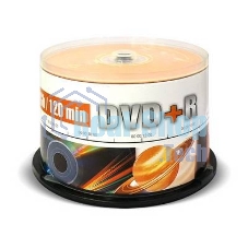 Диск DVD+R Mirex 4.7 Gb, 16x, Cake Box (50), (50/300)