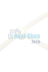 Хомут-стяжка кабельная нейлоновая Rexant 500 x 7,6 мм, белая, упаковка 100 шт.