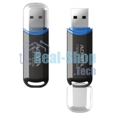 Флешка USB ADATA Classic C906 (AC906-64G-RBK), 64Gb, USB 2.0, R/W 15/5, черный/синий