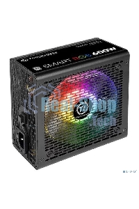 Блок питания Thermaltake Smart RGb (PS-SPR-0600NHSAWE-1), 600Вт, 80 PLUS, 120мм, черный