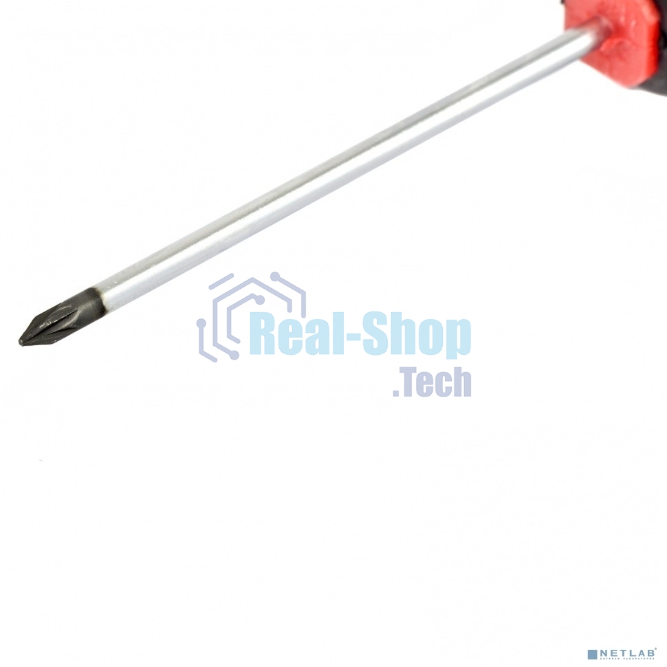 Отвертка Matrix Fusion, PZ0 x 75 мм, CrV, 3-х компонентная рукоятка 