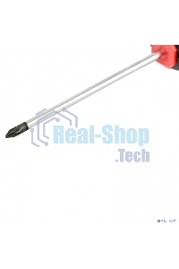 Отвертка Matrix Fusion, PZ0 x 75 мм, CrV, 3-х компонентная рукоятка 