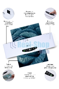 Ламинатор Heleos ЛМА34В белый/черный A3 (60-250мкм) 30 см/мин (4 вал.) хол.лам. лам.фото реверс