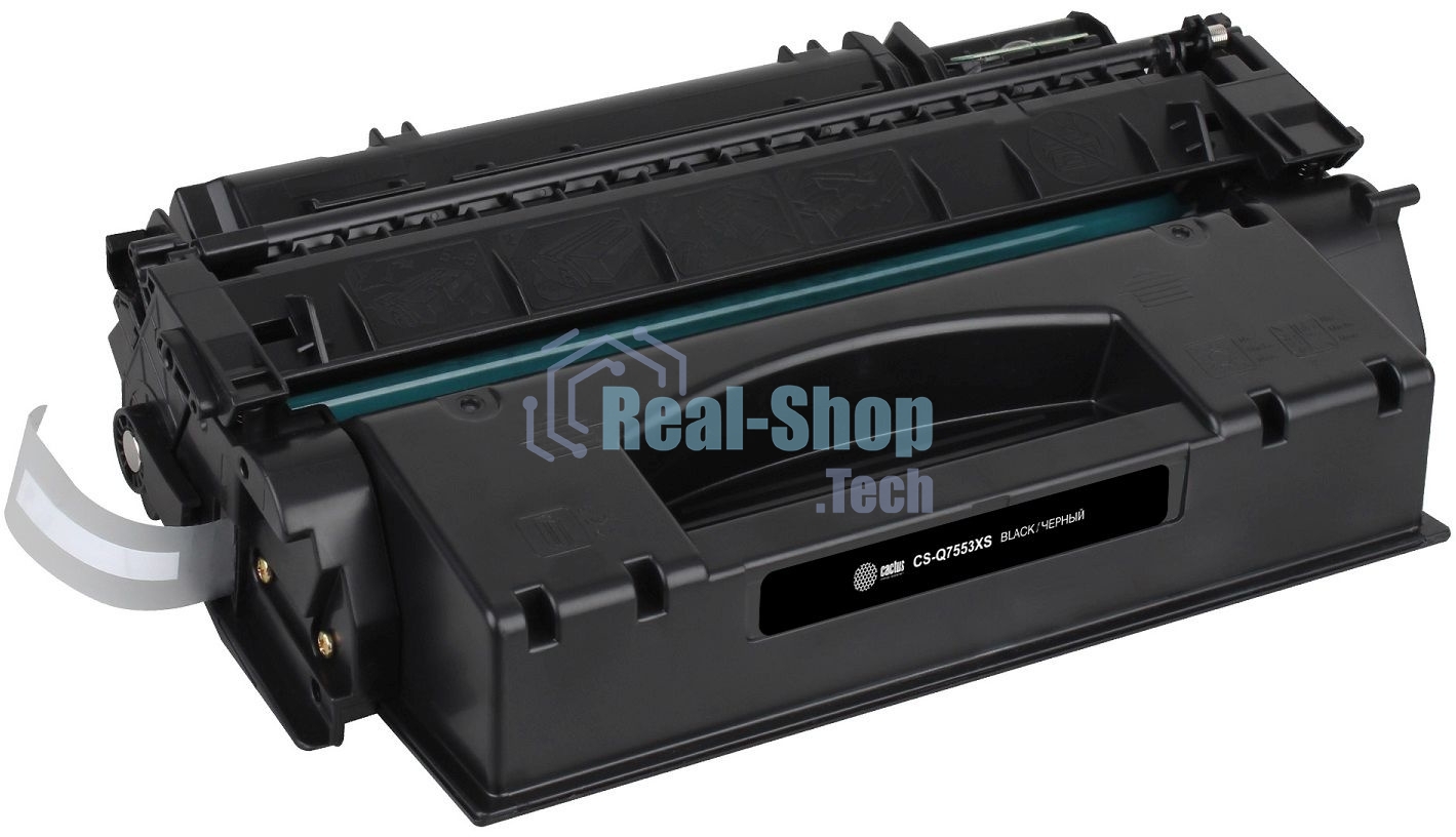 Картридж лазерный Cactus CS-Q7553XS черный (7000 стр.) для HP P2014/P2015/M2727