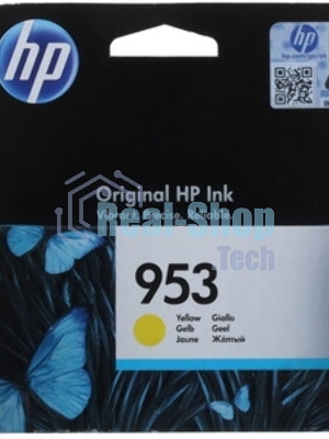 Картридж струйный HP 953 F6U14AE желтый для HP OJP 8710/8715/8720/8730/8210/8725 (700 стр.)