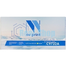 Картридж лазерный NVPrint совместимый HP C9732A Yellow для LJ Color 5500/5550 (12000k)
