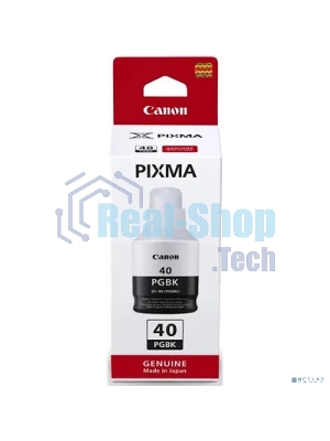 Контейнер с чернилами Canon GI-40 BK для GM2040/G5040/G6040. Черный. 6000 страниц.