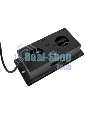 Сетевой разветвитель Premier PX/BL-HOR-2R-2USB-BLK 1.8м (2 розетки) черный (коробка)