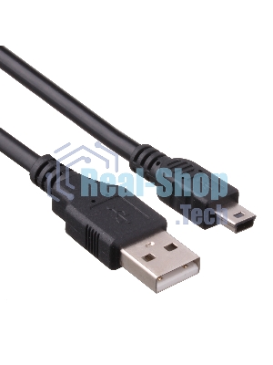 Кабель USB 2.0 A-->mini-B 5P 0.5м ExeGate EX205300RUS