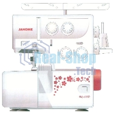 Оверлок Janome HQ-075D белый