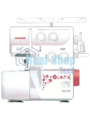 Оверлок Janome HQ-075D белый