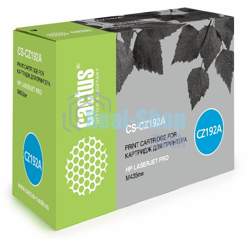 Картридж лазерный Cactus CS-CZ192A черный (12000 стр.) для HP LaserJet Pro M435nw (аналог CZ192A)