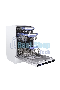 Встраиваемая посудомоечная машина Maunfeld MLP-08IMR, черный, 44.5 см, 10 компл., 47 дБ, класс A++