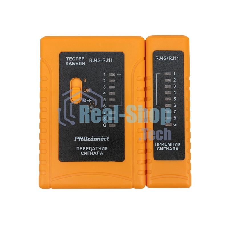 Тестер кабеля RJ-45+RJ-11 468 PROconnect