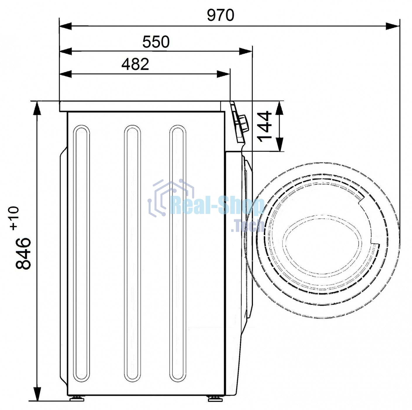 Стиральная машина Atlant СМА 70С105-00 белый, загрузка фронтальная 7 кг, 1000 об/мин., класс: А+++