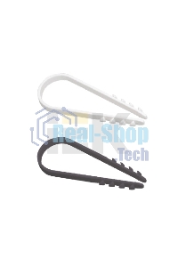 Дюбель хомут Iek UHH36-19-25-100 19-25мм нейлон черный (100шт) ИЭК