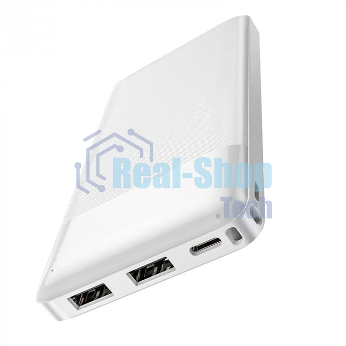 Портативный аккумулятор HOCO J72 Easy travel, 2.0A, 10000mAh, белый