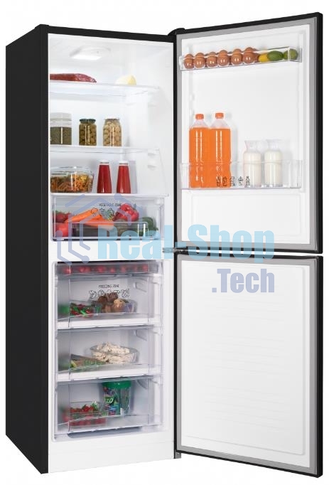 Холодильник Nordfrost NRB 161NF B черный двухкамерный 170/105 л морозилка снизу, капельная система