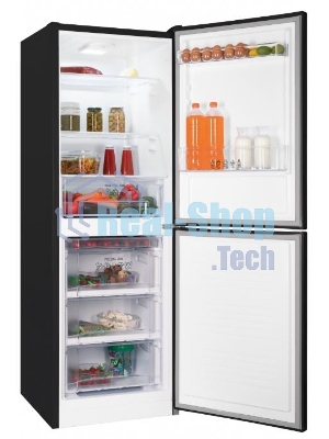 Холодильник Nordfrost NRB 161NF B черный двухкамерный 170/105 л морозилка снизу, капельная система