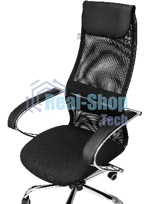 Кресло Бюрократ CH-607SL TW-01 Neo Black черный, сетка, подголовник