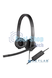 Гарнитура проводная Logitech Headset H570E USB 981-000575 Stereo OEM