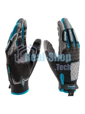 Перчатки универсальные Gross усиленные, с защитными накладками, DELUXE, размер XL (10)