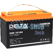 Аккумуляторная батарея Delta CGD 12100 напряжение 12В, емкость 100Ач (330х173х212мм) Аккумуляторная батарея Delta CGD 12100 напряжение 12В, емкость 100Ач (330х173х212мм)
