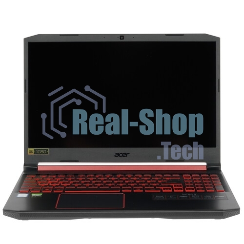 Клавиатура для ноутбука Acer Nitro 5 AN515-54 черная с красной подсветкой (красная подложка)