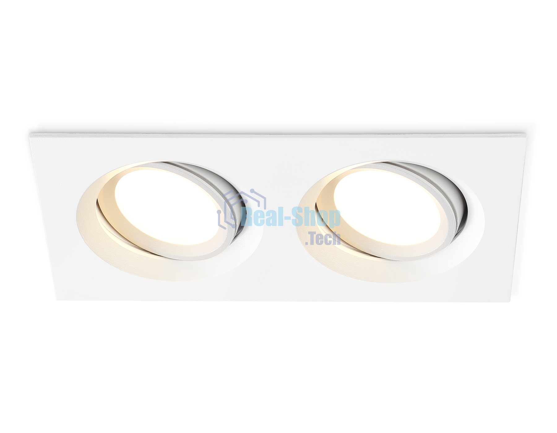 Светильник Ambrella light TN1145/2 WH белый IP44 GU5.3/2 180*95*38