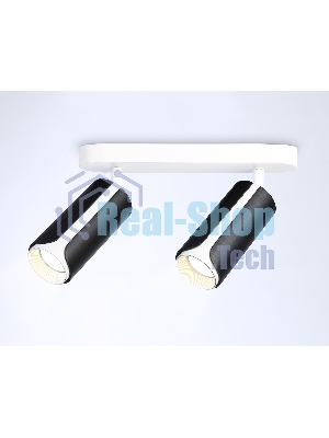Светильник Ambrella light TN51598/2 BK/WH черный/белый GU10/2 260*60*195