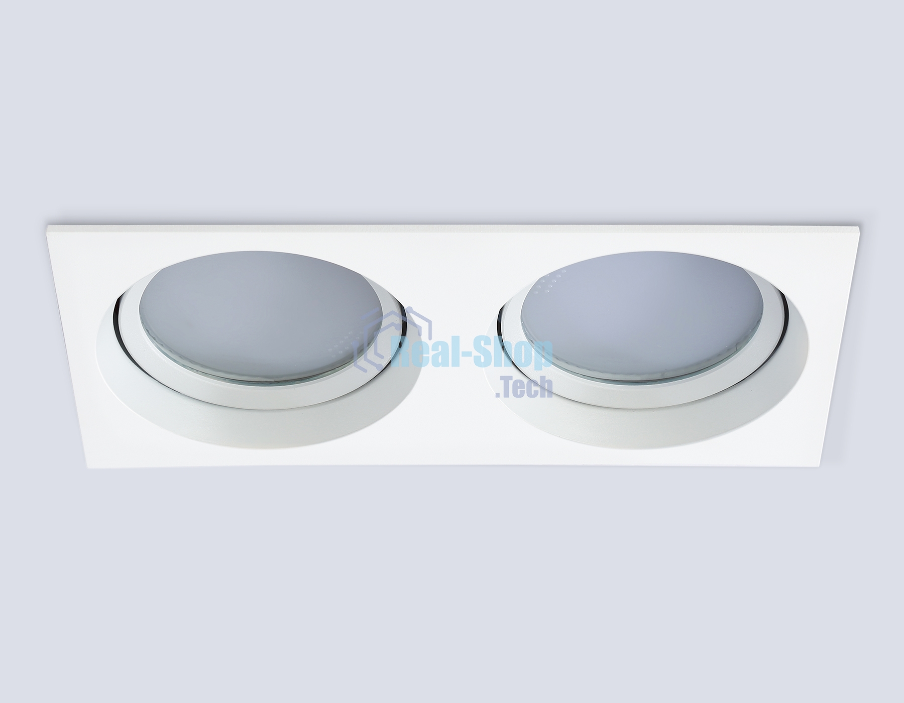 Светильник Ambrella light TN6659/2 WH белый IP44 GX53/2 220*110*48