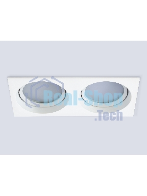 Светильник Ambrella light TN6659/2 WH белый IP44 GX53/2 220*110*48