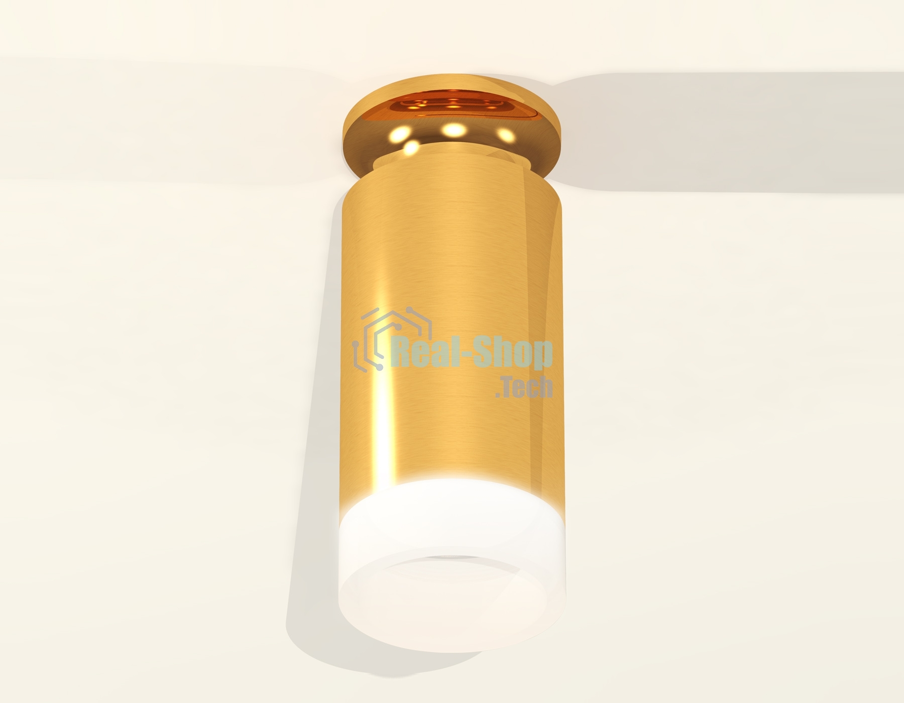 Светильник Ambrella Light XS6327082 PYG/FR золото желтое полированное/белый матовый MR16 GU5.3 (N6905, C6327, N6248)