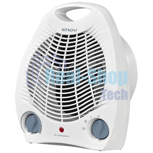 Тепловентилятор Engy EN-509 настольный, белый, 2000 Вт, 20 м2, термостат (014984)