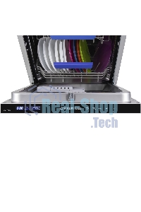 Встраиваемая посудомоечная машина Maunfeld MLP-08IMR, черный, 44.5 см, 10 компл., 47 дБ, класс A++