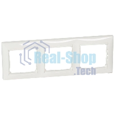 Рамка Valena - Белая - трехместная Legrand 774453